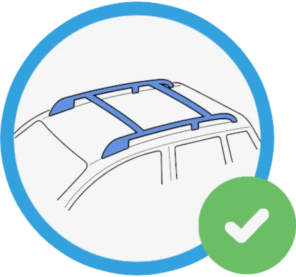 Thule Roof Racks Solution for Factory Fitted Cross Bars Roof Type