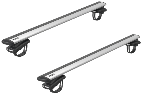 RENAULT Duster WingBar Silver Evo Thule Roof Rack