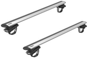 Thule WingBar Aluminium Evo System RENAULT Duster 5-dr SUV, 2011 - 2015 with Raised Roof Rails