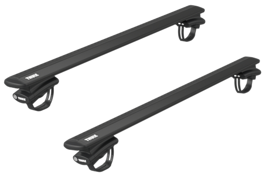 RENAULT Duster WingBar Black Evo Thule Roof Rack