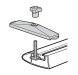Thule 696-6 T-Track for 24mm Bars