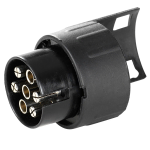 Adapter To Convert A Vehicles 7 Pin Auxiliary Output To A 13 Pin Towbar Mounted Bike Or Towbar Carrier
