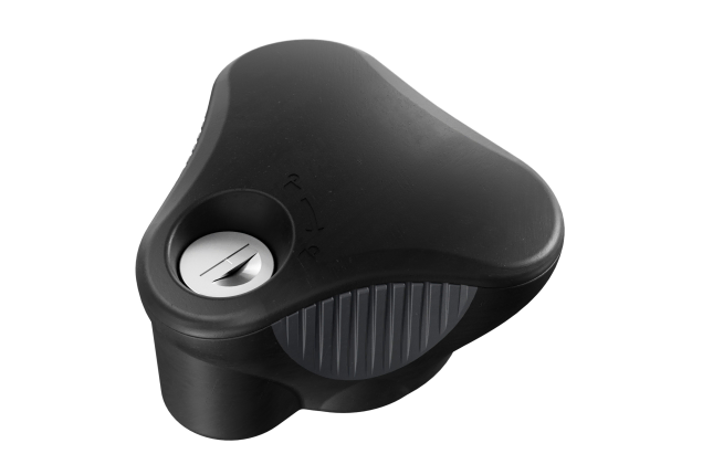Replacement Acu-Tight Knob, Fits Thule Cycle Carriers With Standard Frame Clamping Dial, This Torque Limited Dial Eliminates Overtightening