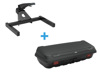 Thule Arcos Tow Bar Mounted Rear Cargo Box & Platform 