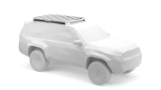 Thule Caprock Fitted To A Vehicle With A Vehicle Specific Rail Mount