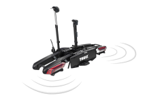 Thule Epos ParkSecure 2 Bike Towbar Mounted Cycle Carrier With Reverse Parking Sensors Built In On Sale At Car Roof Boxes UK
