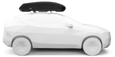 Thule Force 3 Large - High capacity roof box, mounted on a vehicles roof rack