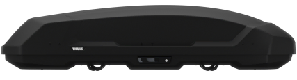 Thule Force 3 Large - Side on view showing SlideLock and PowerClick mounts