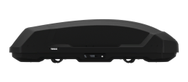 Thule Force 3 Medium - Side on view showing SlideLock and PowerClick systems