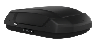 Thule Force 3 Small - diagonal view showing its aerodynamic shape