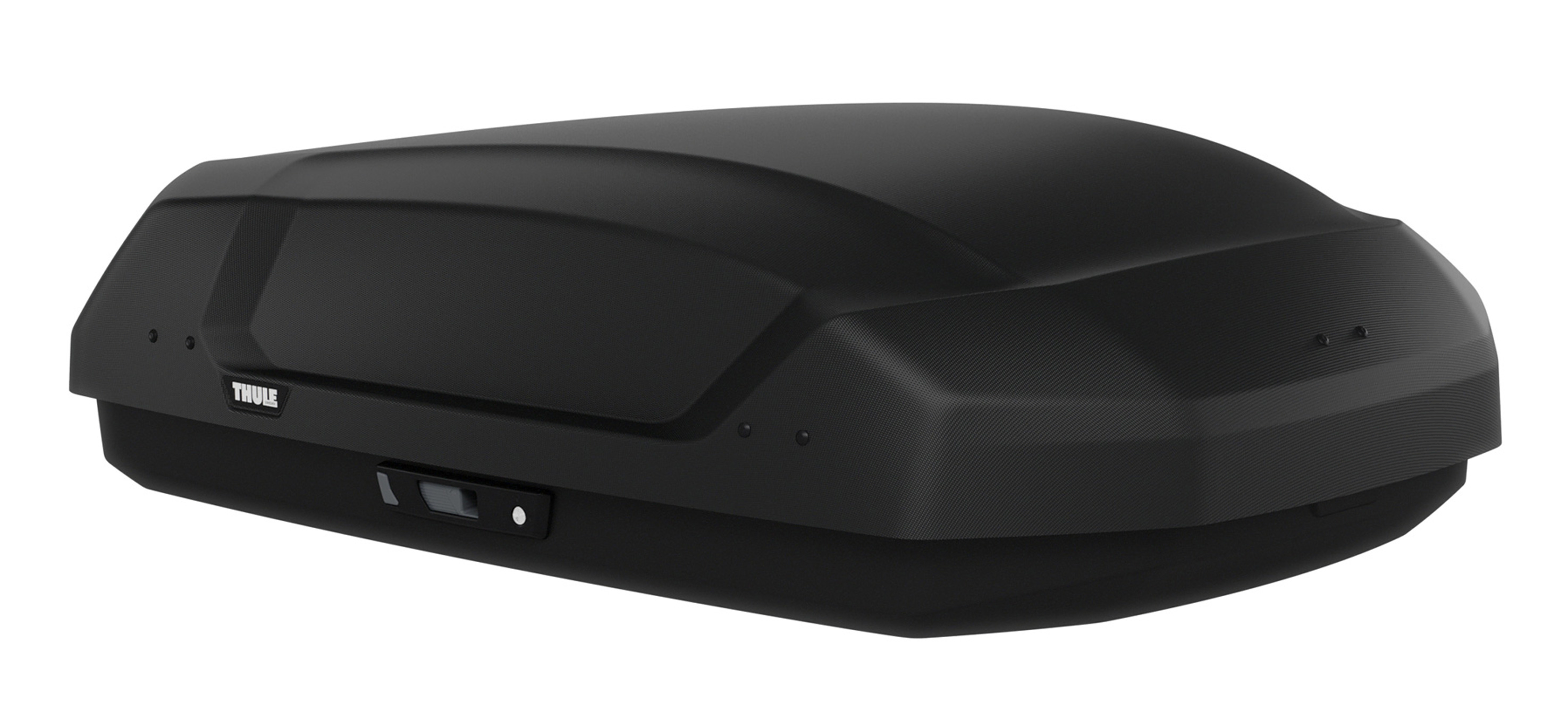Thule Force 3 Small - Diagonal View To Show Aerodynamic Shape & Rugged Design Colour Swatch