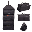 Roll style storage for easy organisation