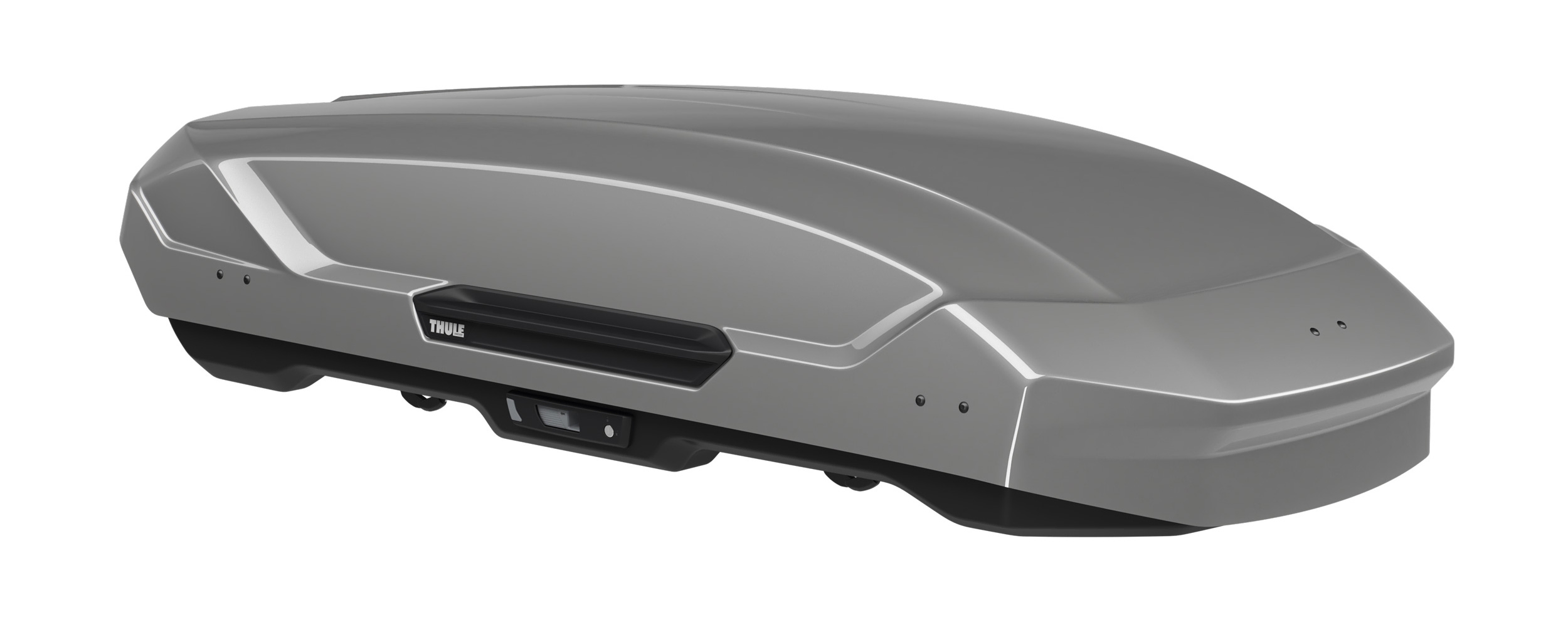Thule Motion 3 Large - Stylish roof box with a glossy titan grey exterior Colour Swatch