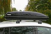 Thule Ocean 600 Narrow Roofbox Ideal For Use With A Bike or Kayak Carrier