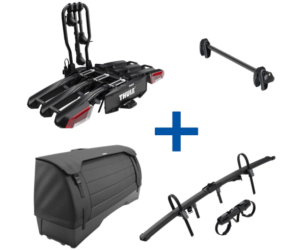 Thule Onto 2 With Thule Easyfold 3 (4 Bike Carrier) Package Deal From Car Roof Boxes UK