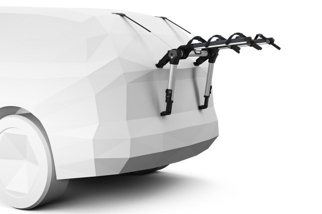 Thule OutWay Hanging For 3 Bikes Fitted Onto The Rear/Boot Of A Vehicle