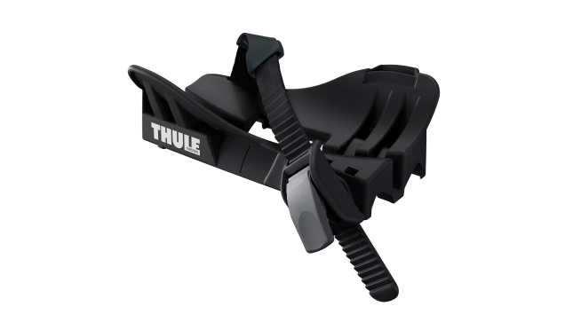 Extra Wide Wheel Trays For Fitting A Fat Bike Into Thule's ProRide Roof Mounted Cycle Carrier