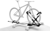 Thule Upride 599 Cycle Carrier With Bike Loaded On A Car Roof For Sale At Car RoofBoxes UK