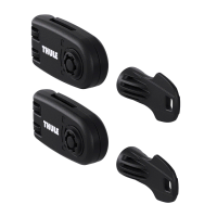 Strap Locks For Thule Cycle Carriers, Fit All Carriers With Ratcheting Wheel Straps, Supplied As A Pack Of 2