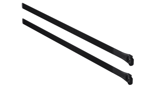 Extra Long Wheel Straps For Fitting Longer Wheel Base Bikes Or Larger Width Wheel Bikes Onto Thule's Towbar Cycle Carriers